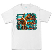 White free spirit native american indian headdress Premium Tee - Artiststas