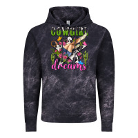 Cloud Black western rodeo cowgirl dreams Vintage Hoodie - NancyCooperArtShop