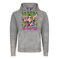 Western Rodeo Cowgirl Dreams Vintage Hoodie | Teevron