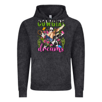Vintage Black western rodeo cowgirl dreams Vintage Hoodie - NancyCooperArtShop