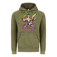 Vintage Olive western rodeo cowgirl dreams Vintage Hoodie - NancyCooperArtShop