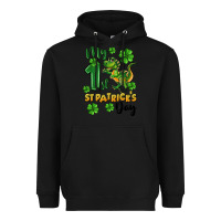 Black My first St. Patrick's Day Heavyweight Hoodie - CowGirlArtShop
