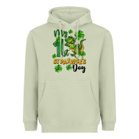 Matcha My first St. Patrick's Day Heavyweight Hoodie - CowGirlArtShop