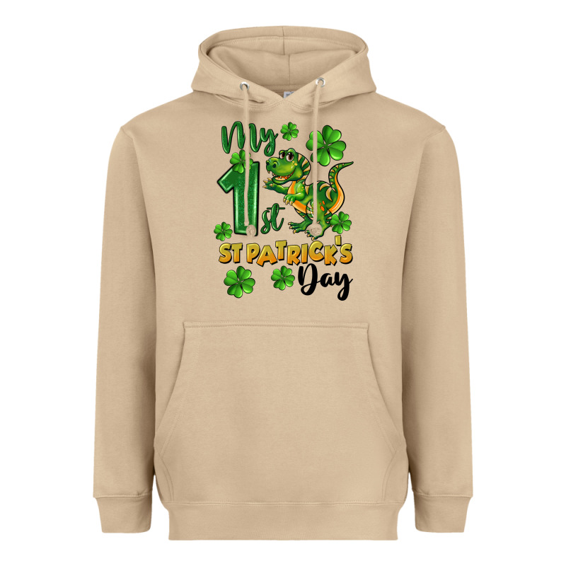 My First St. Patrick's Day Heavyweight Hoodie by CowGirlArtShop | Teevron