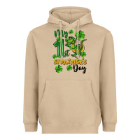 Mushroom My first St. Patrick's Day Heavyweight Hoodie - CowGirlArtShop