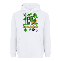 White My first St. Patrick's Day Heavyweight Hoodie - CowGirlArtShop