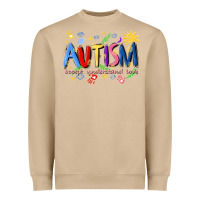 Mushroom autism accept understand love Heavyweight Sweatshirt - Artiststas