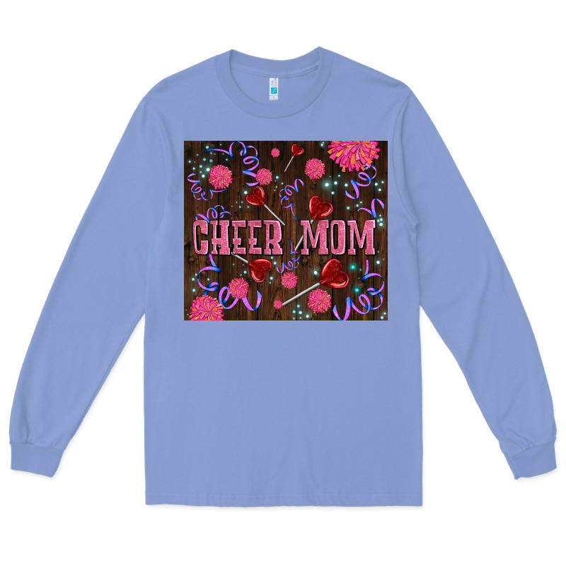 Cheer Mom Party Long Sleeve Tee by LillyAllenDesigns | Teevron