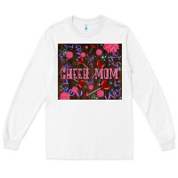 White cheer mom party Long Sleeve Tee - LillyAllenDesigns