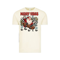 Vintage Arctic merry vibes ho ho ho Vintage Tee - MaliasSmallBusiness