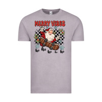Vintage Zinc merry vibes ho ho ho Vintage Tee - MaliasSmallBusiness