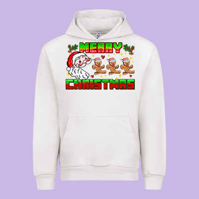 Merry Christmas Urban Hoodie Designed By Cowhidedigitalart