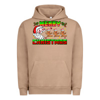Pigment Burro Merry Christmas Urban Hoodie - CowhideDigitalArt