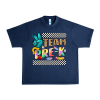 Navy team pre k Urban Heavy Tee - NancyCooperArtShop