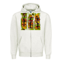 Oatmeal Heather flannels hayrides pumpkins bonfires fall Zipper Hoodie - TumblerDesignByShophia