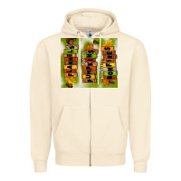 Sandshell flannels hayrides pumpkins bonfires fall Zipper Hoodie - TumblerDesignByShophia
