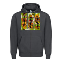 Smoke flannels hayrides pumpkins bonfires fall Zipper Hoodie - TumblerDesignByShophia