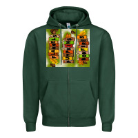 Sports Green flannels hayrides pumpkins bonfires fall Zipper Hoodie - TumblerDesignByShophia