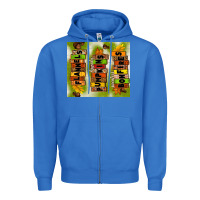 True Royal flannels hayrides pumpkins bonfires fall Zipper Hoodie - TumblerDesignByShophia