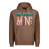 Chestnut One hoppy Mini Easter Day Premium Hoodie - HowdyJamesFarm