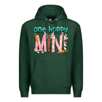 Sports Green One hoppy Mini Easter Day Premium Hoodie - HowdyJamesFarm