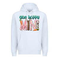 White One hoppy Mini Easter Day Premium Hoodie - HowdyJamesFarm