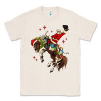 Natural christmas cowboy santa Classic Tee - MaliasSmallBusiness