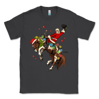 Smoke christmas cowboy santa Classic Tee - MaliasSmallBusiness