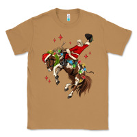 Toasted Coconut christmas cowboy santa Classic Tee - MaliasSmallBusiness