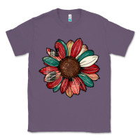 Lavender Christmas sunflower Classic Tee - CowhideDigitalArt