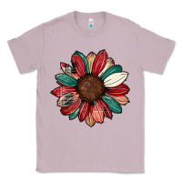 Lilac Christmas sunflower Classic Tee - CowhideDigitalArt