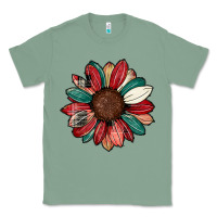 Sage Christmas sunflower Classic Tee - CowhideDigitalArt