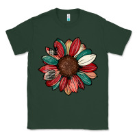 Sports Green Christmas sunflower Classic Tee - CowhideDigitalArt