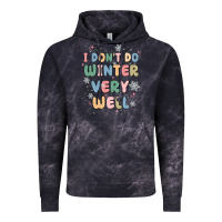 Cloud Black i dont do winter very well Vintage Hoodie - MaliasSmallBusiness