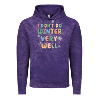 Cloud Purple i dont do winter very well Vintage Hoodie - MaliasSmallBusiness