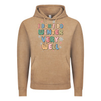 Vintage Coffee i dont do winter very well Vintage Hoodie - MaliasSmallBusiness