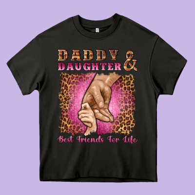 Daddy And Daughter Best Friends For Life Heavy Core Tee Designed By Artiststas