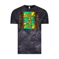 Cloud Black softball leopard Vintage Tee - NancyCooperArtShop