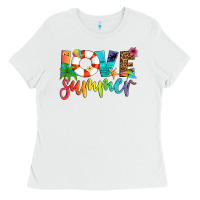 White love summer Ladies Tee - Artiststas