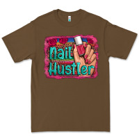 Cacao nail hustler serape leopard background Premium Tee - Artiststas