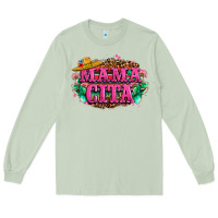 Matcha vibrant fiesta typography Long Sleeve Tee - LillyAllenDesigns