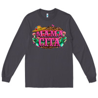 Smoke vibrant fiesta typography Long Sleeve Tee - LillyAllenDesigns