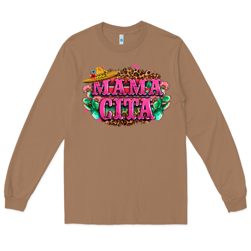 Vibrant Fiesta Typography Long Sleeve Tee by LillyAllenDesigns | Teevron