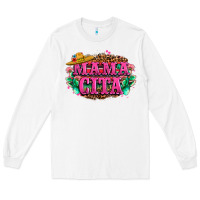 White vibrant fiesta typography Long Sleeve Tee - LillyAllenDesigns