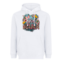 White Girl mama butterfly mother's day Heavyweight Hoodie - HowdyJamesFarm