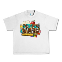 Lunar Rock school vibes Urban Heavy Tee - NancyCooperArtShop