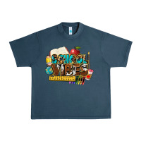 Midnight Navy school vibes Urban Heavy Tee - NancyCooperArtShop