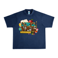 Navy school vibes Urban Heavy Tee - NancyCooperArtShop