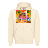 Sandshell summer truck Zipper Hoodie - TumblerDesignByShophia