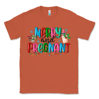 Copper merry and pregnant Classic Tee - MaliasSmallBusiness